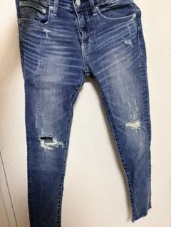 AZUL ダメージ加工 スキニーデニムパンツのサムネイル