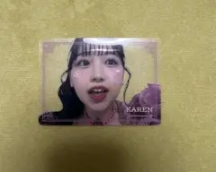 松本かれん FRUITS ZIPPER クリアトレカ トレカ