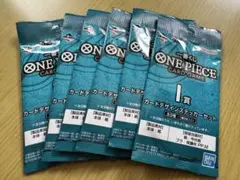 一番くじ ワンピース I賞 カードデザインステッカーセット 6個セット