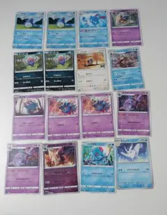 ポケモンカードセット 　マリル, マーイーカー, マメパト　ポケカ　ムウマのサムネイル
