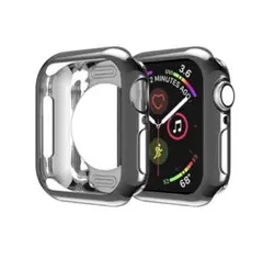 ⭐️匿名配送❣️保護カバー Apple Watch ケース (44mm, 黒)