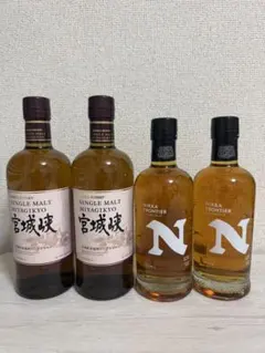 ニッカウヰスキー 宮城峡 フロンティア 4本セットのサムネイル