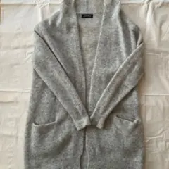 GREEN LABEL RELAXING グレー ロングカーディガン　美品