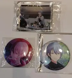 青柳冬弥□アクキー・缶バッジ□3点セット