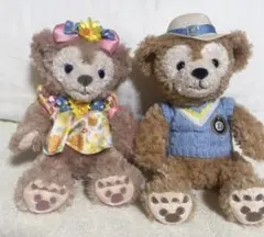 【美品】スプリングダッフィーシェリーメイ ぬいぐるみSS 2013年