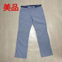 美品　adidas GOLF アディダス ゴルフ　パンツ　スラックス　チェック柄