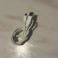 USBケーブル ホワイト 本体