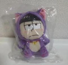 バンプレスト 一番くじ 一松(ネコ) ぬいぐるみ けも松さん☆パレード!のサムネイル