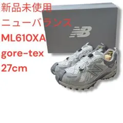 新品未使用　newbalance ML610xa ゴアテックス スニーカー