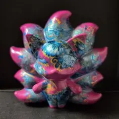 九尾 垂らしアート ベアアート 流体アート