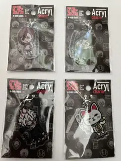 ダンダダン アクリルチャーム4個セット オカルン 変身後 モモ ターボババア