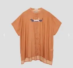 完売品★グラニフ ナガスギルイヌ シアーシャツのサムネイル