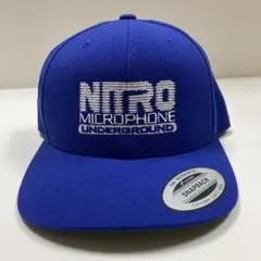NITRO MICROPHONE UNDERGROUND キャップ 美品 - メルカリ