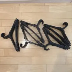 クリーニングハンガー 50本セット まとめ売り 黒色