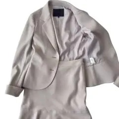 UNTITLED アンタイトル スーツ セットアップ スカート ウール グレー