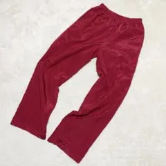 【激レア】 シルク100% イージーパンツ L ボルドー シャカシャカパンツ