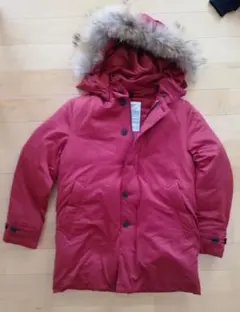 激安　新品　サイズМ　STAMMBAUM エンジ　ジャケットのサムネイル