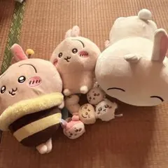 ちいかわうさぎ まとめ売り ぬいぐるみ ハチさん しーぷわ ねそべり ガチャ
