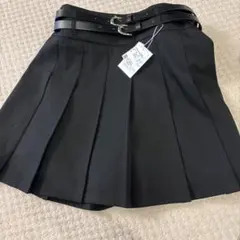 INGNI ベルト付きプリーツスカート