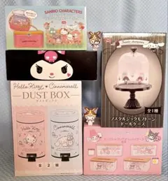 サンリオキャラクターズ♡マイメロ♡クロミ♡キティ　ティッシュケース他5点セット