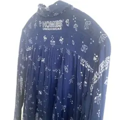 HOMES'UNDER WEAR 日本製 シャツ ガーゼ トップス ロゴ はおりのサムネイル