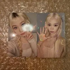 LE SSERAFIM hot トレカ 特典 ユニバ weverse チェウォン