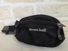 【美品♪】mont-bell ウエストポーチ ブラック