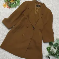 Leilian レリアン ウールカシミヤ混 コート 9号