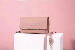 長財布 ショルダーバッグ スマホポーチ 長さ調節 レディース携帯ポーチ 斜め掛け