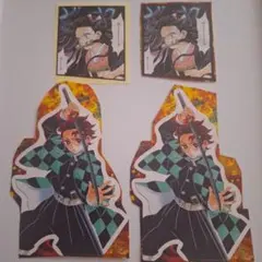 鬼滅の刃 悪鬼滅殺シール 竈門禰豆子 竈門炭治郎