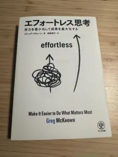 エフォートレス思考 書き込み折り込みあり
