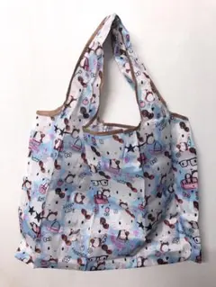 ５種セット キティちゃん スヌーピー トートバッグ 総柄デザイン ☆