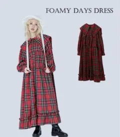 candystripper/チェックワンピース