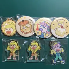 おそ松さん　缶バッジ　ラバスト　アクキー（十四松）