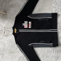 ヒステリックグラマーMYSTERIC ジップアップジャケット ブラック・グレー