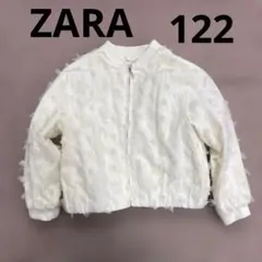 ZARA チュールフラワー ブルゾン 122cm