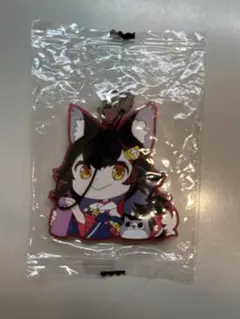 ホロライブ　大神ミオ　ラバーストラップ