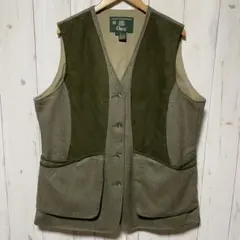 90s ORVIS レア ハンティング ツイード ウール ベスト ジャケット