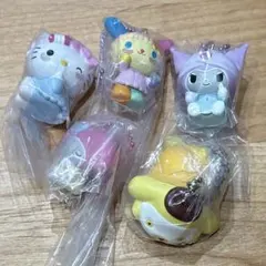 サンリオ GRWM マスコットチャーム コンプリート セット ウサハナ キティ