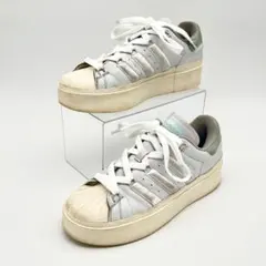 アディダス スーパースター ボーン 厚底 25cm ホワイト GX4352