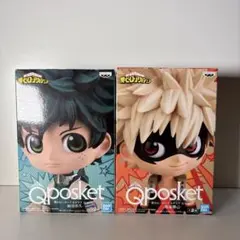 未開封 僕のヒーローアカデミア Qposket 緑谷出久 爆豪勝己 2体セット