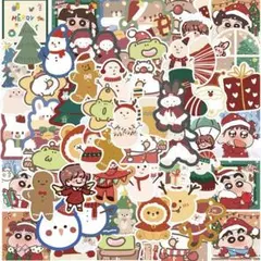 クリスマス シール ステッカー 60枚