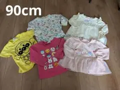 アンパンマン　Tシャツ　ワンピース　トレーナー　5枚セット　まとめ売り　90cm