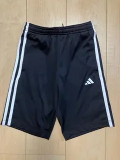adidas AEROREADY 黒ショートパンツ 130cm