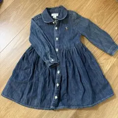Ralph Lauren デニムワンピース 12M 80