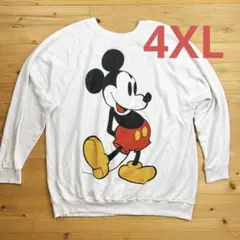 Disney USA製 古着 スウェット【4XL】オーバーサイズ