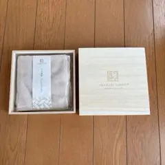 IMABARI KINSEI 千歳タオルハンカチ ベージュ