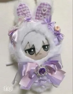 ぬい服】垂れ耳うさぎ 着ぐるみ ちびぐるみにピッタリサイズ(11〜12cm