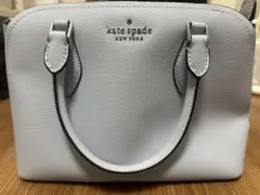 kate spade ライトブルーハンドバッグ