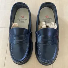 HARUTA KIDS 黒 ローファー 日本製 18cm